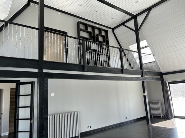 14935 West Old School Road Mettawa, IL 60048 - Photo 47 of 65 a view of staircase with a window