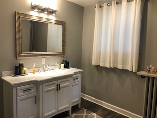 14935 West Old School Road Mettawa, IL 60048 - Photo 6 of 65 a bathroom with a sink and a mirror