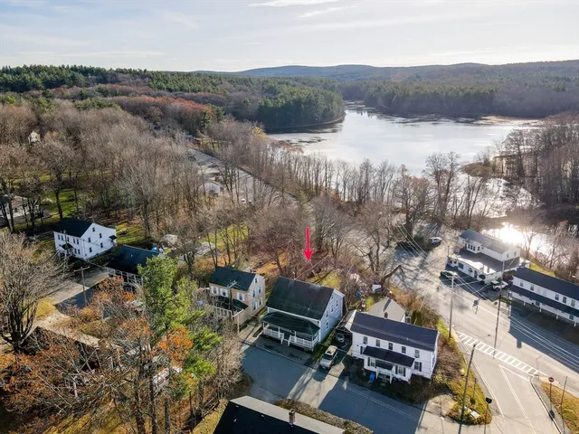a view of a terrace with a bench
