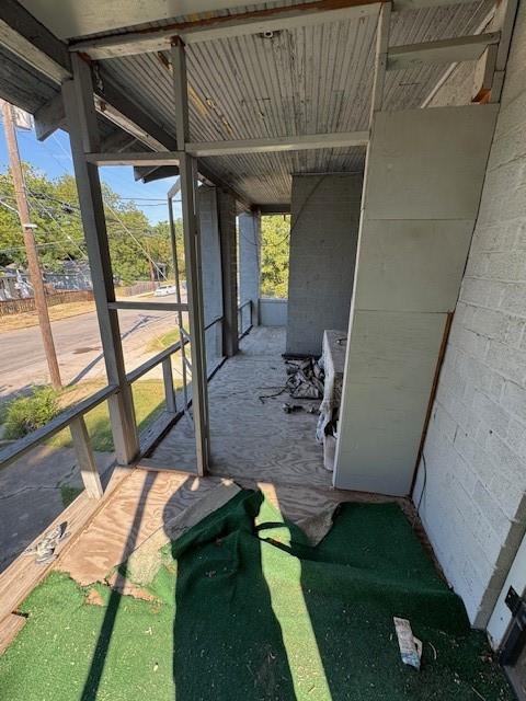 3900 Colonial Avenue Dallas, TX 75215 - Photo 13 of 15 a view of swimming pool with a porch
