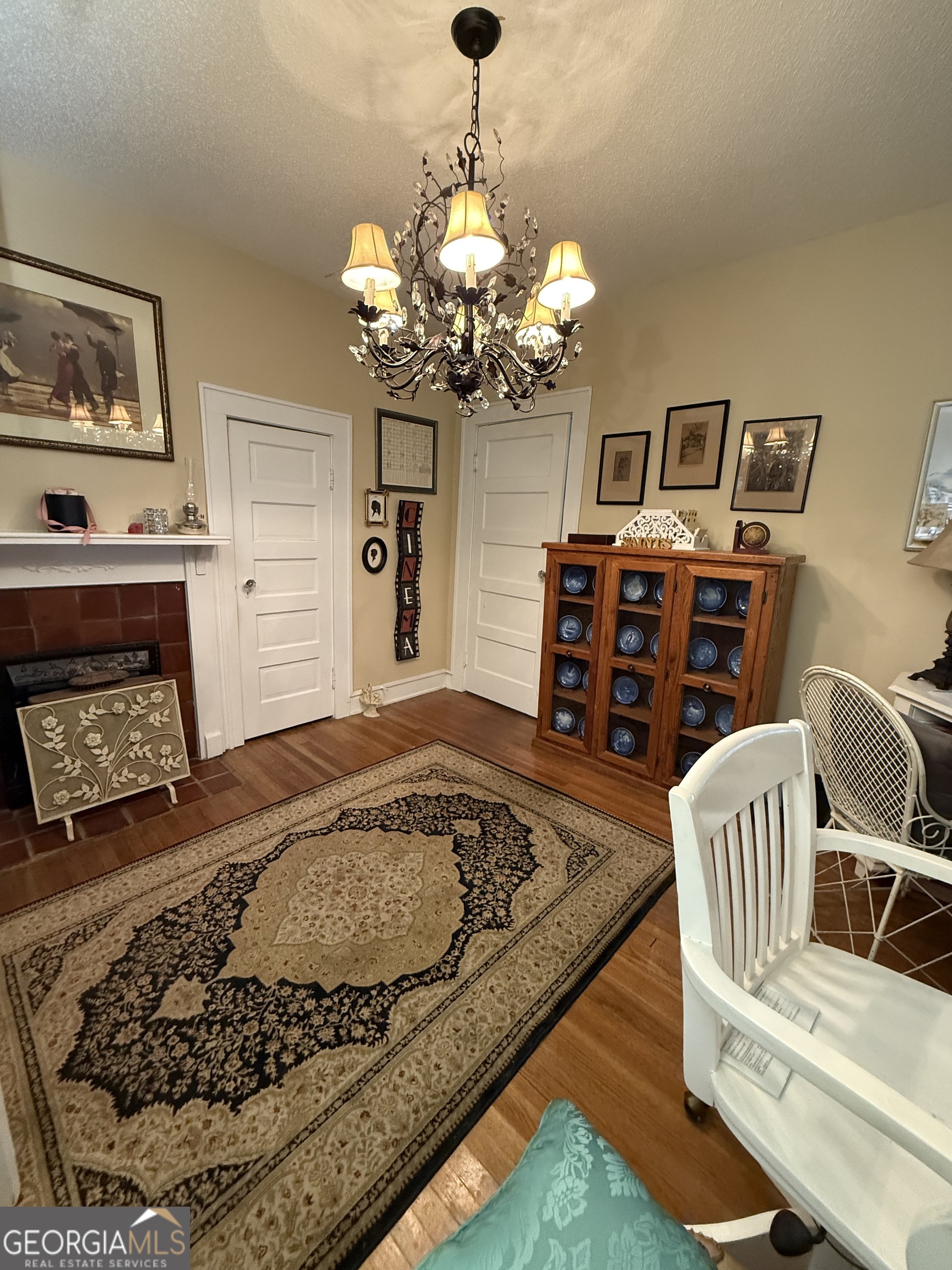 360 Edison Street Menlo, GA 30731 - Photo 37 of 64 a living room with furniture and a fireplace