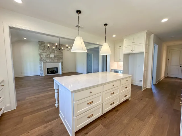 a view of wooden house