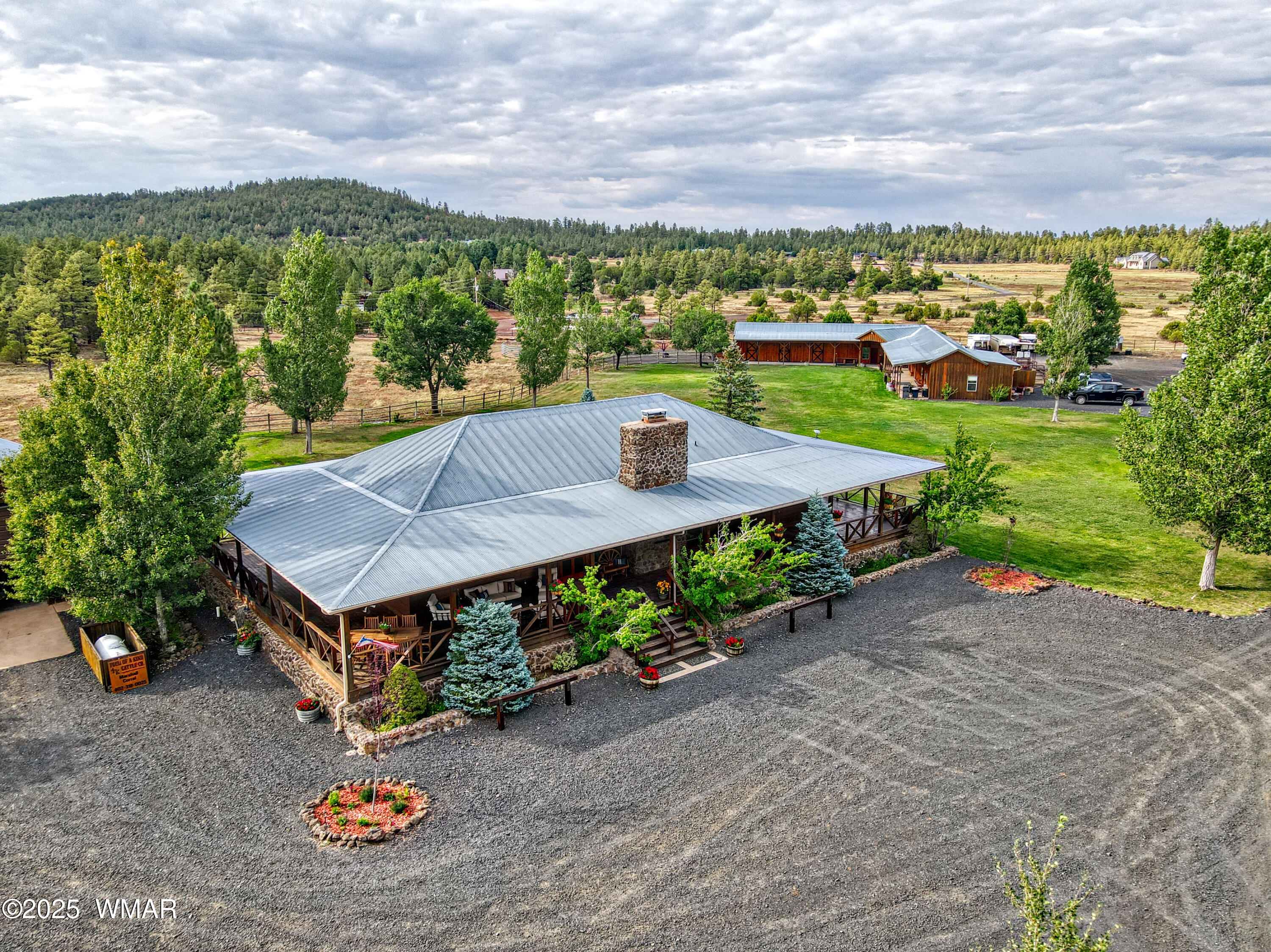 422 Sponseller Siding Road Pinetop, AZ 85935 - Photo 5 of 84 Aerial View of the Home