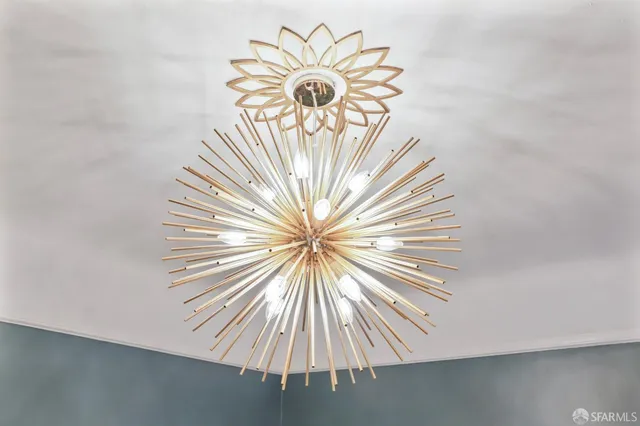 a view of design on the wall