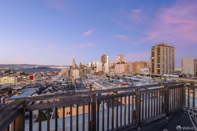 an aerial view of city