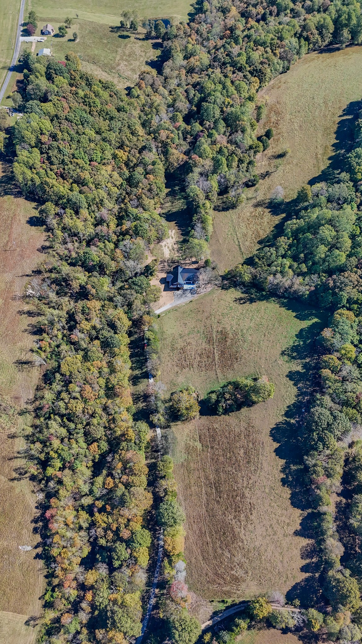 5109 Union Camp Road Lafayette, TN 37083 - Photo 34 of 36 an aerial view of residential houses with outdoor space