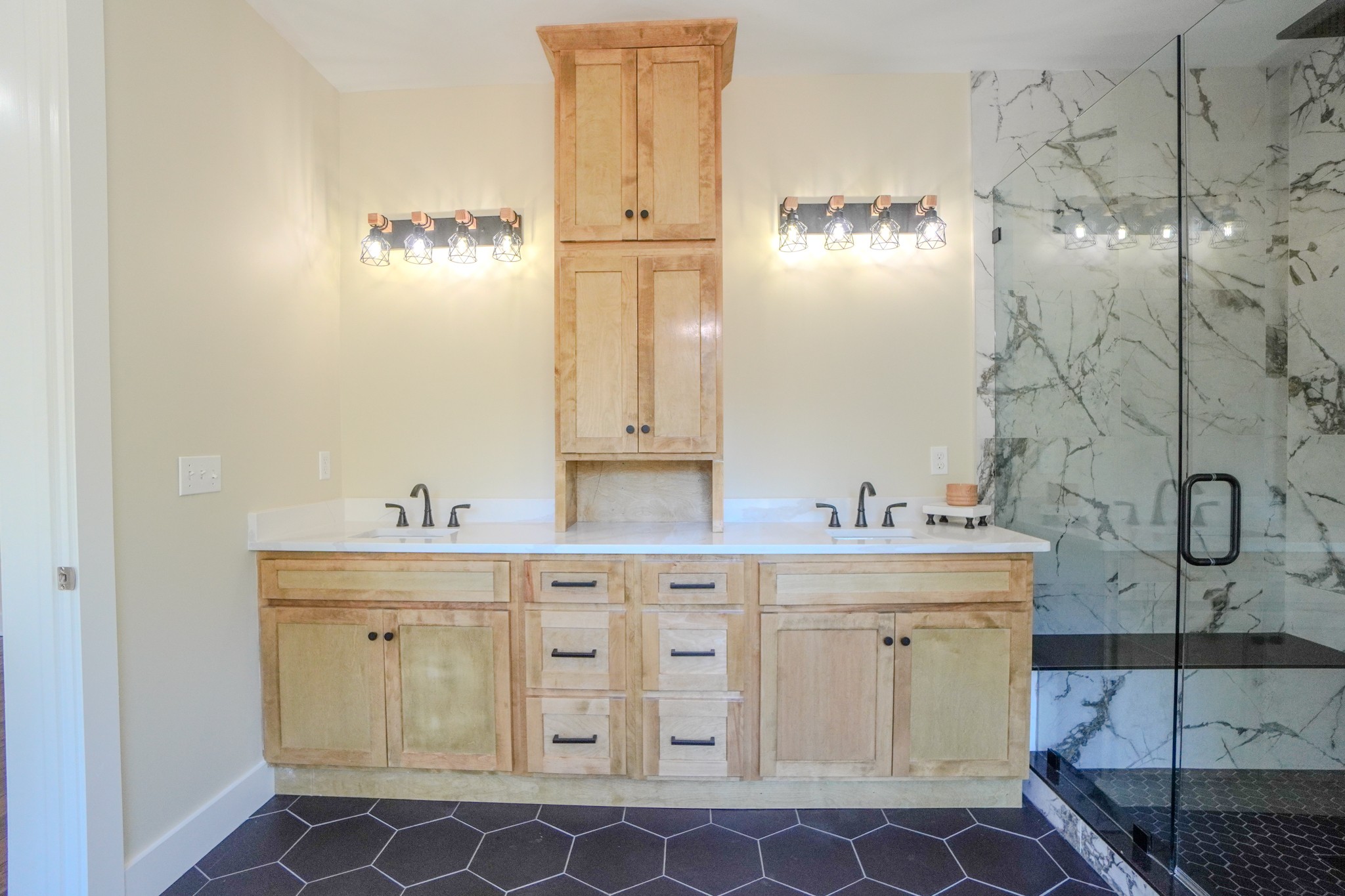 5109 Union Camp Road Lafayette, TN 37083 - Photo 10 of 36 a bathroom with a sink a toilet and shower