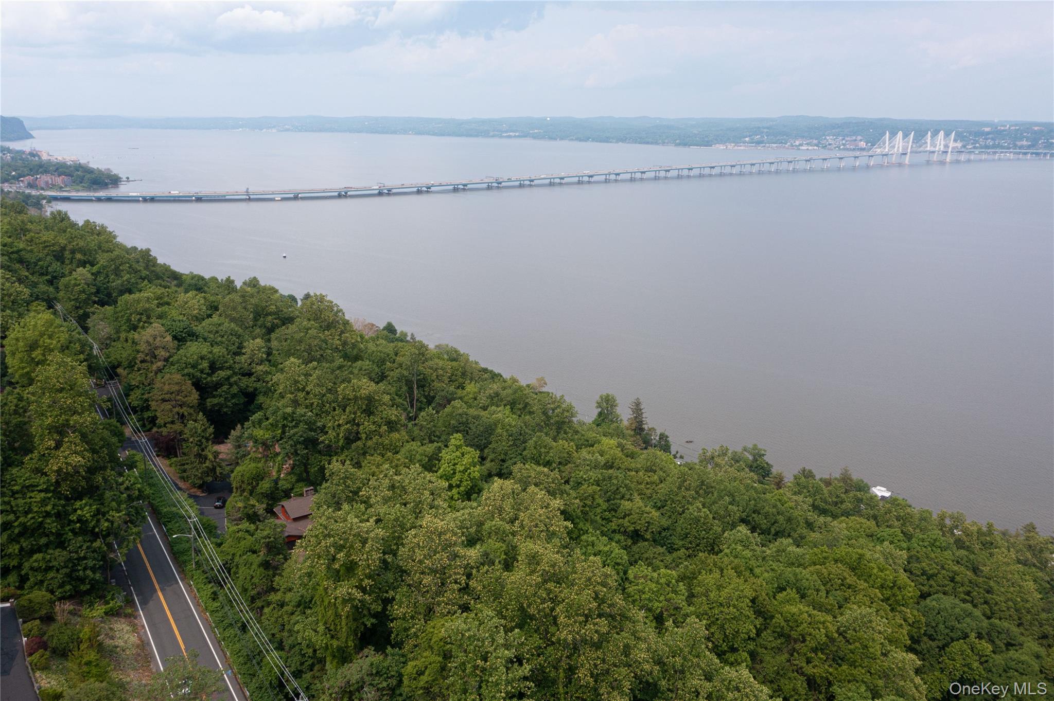 a view of a lake with a city skyline