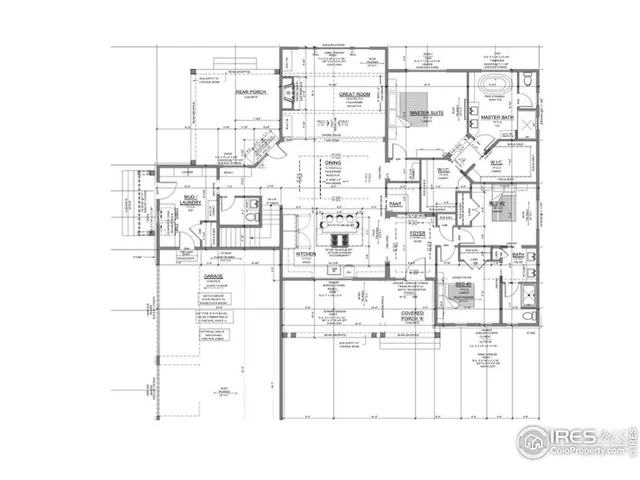 a picture of a bathroom with a shower