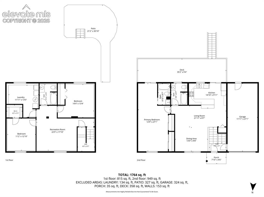 125 Diamond E Road Fountain, CO 80817 - Photo 39 of 43 a picture of a floor plan