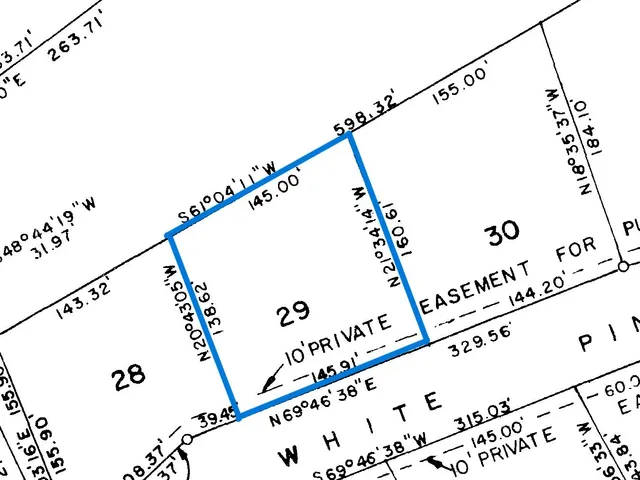 $18,500 | Lot 29 White Pine Drive, Cadillac, MI 49601