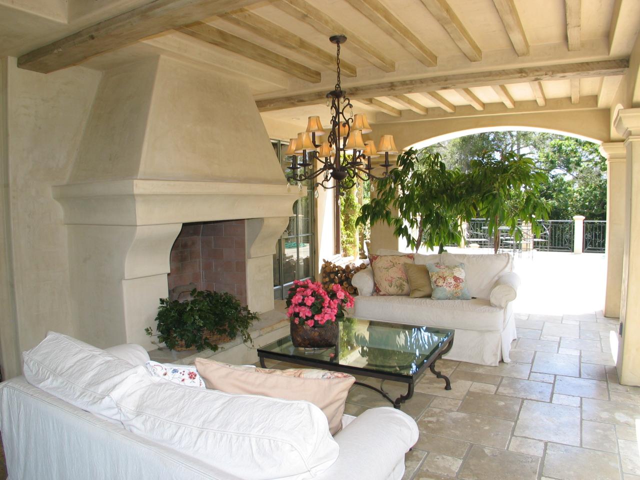 1129 High Road Santa Barbara, CA 93108 - Photo 4 of 18 a living room with furniture and flowers