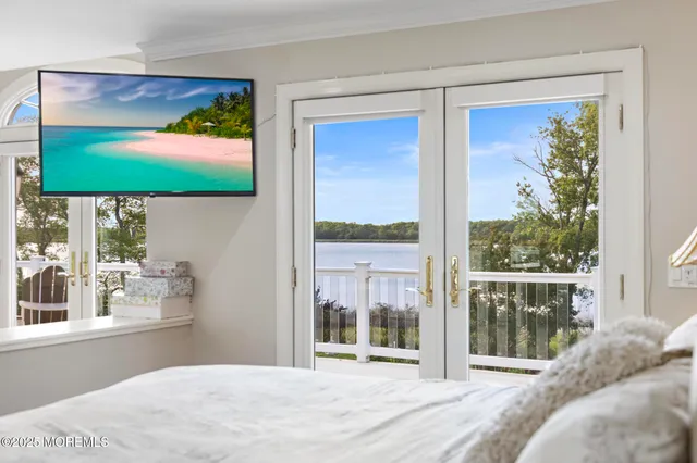 a view of a terrace with outdoor seating