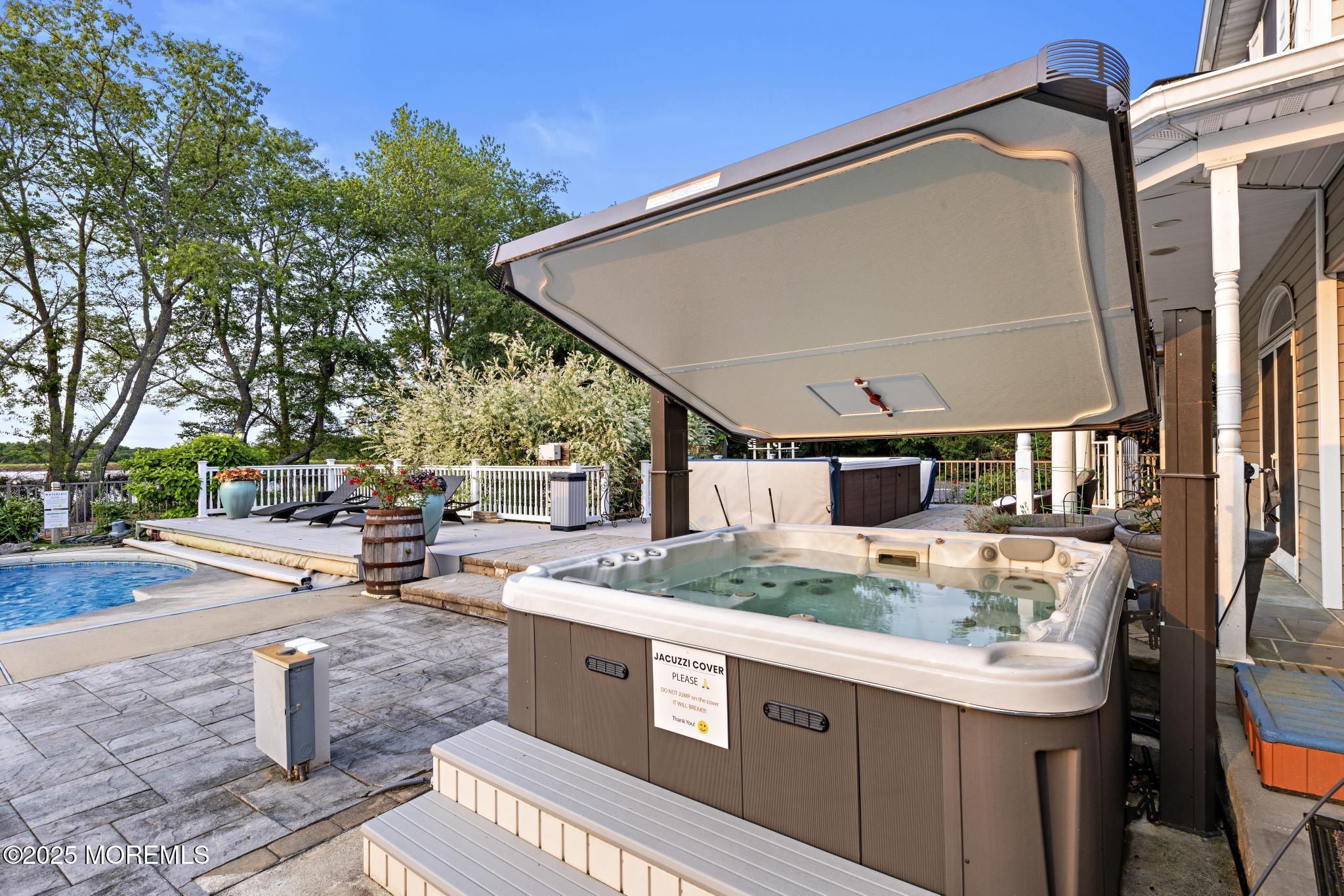 1413 Gully Road Wall, NJ 07719 - Photo 62 of 82 Hot Tub w/ Mechanical Cover!