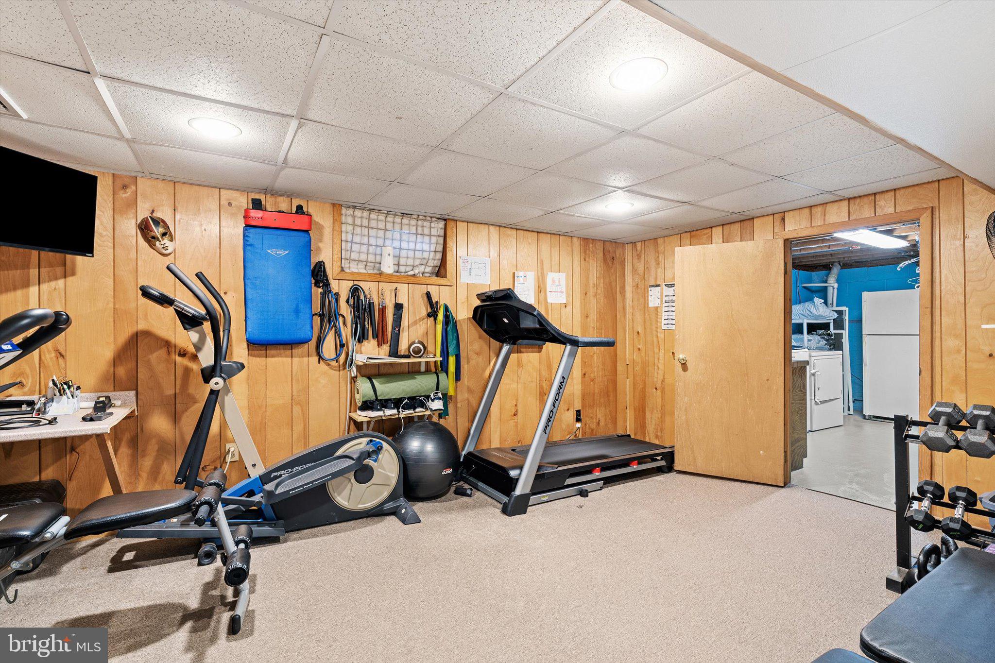 3 David Drive Ewing, NJ 08638 - Photo 22 of 32 a view of a room with gym equipment