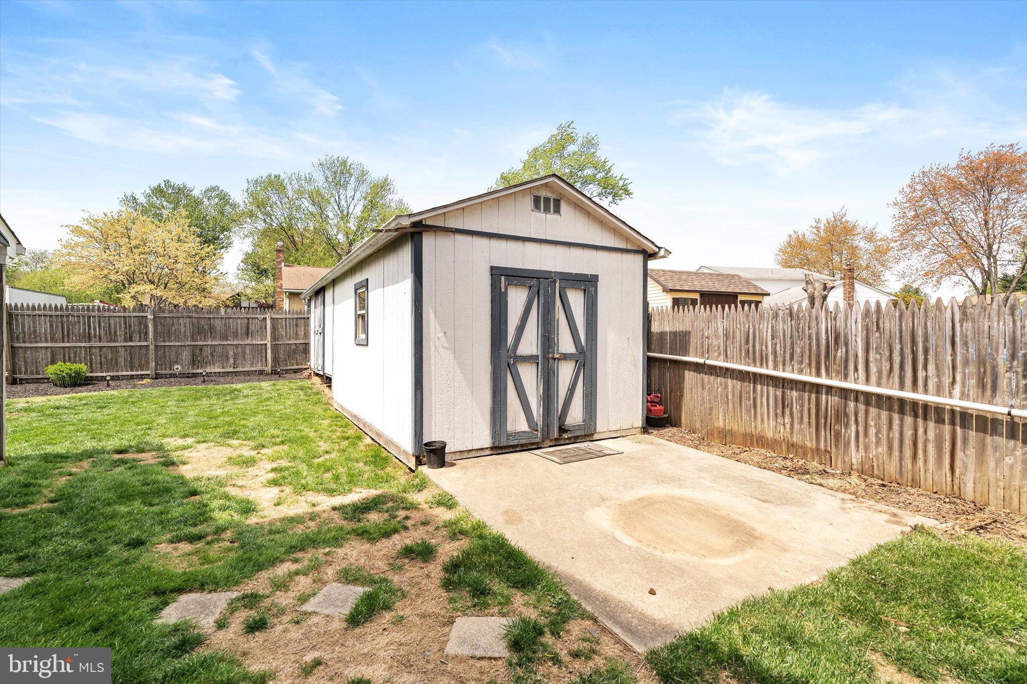 3 David Drive Ewing, NJ 08638 - Photo 32 of 32 a view of backyard with a garden and deck