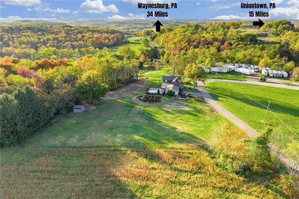 263 Goodwin Road Smithfield, PA 15478 - Photo 18 of 50 a view of yard with swimming pool