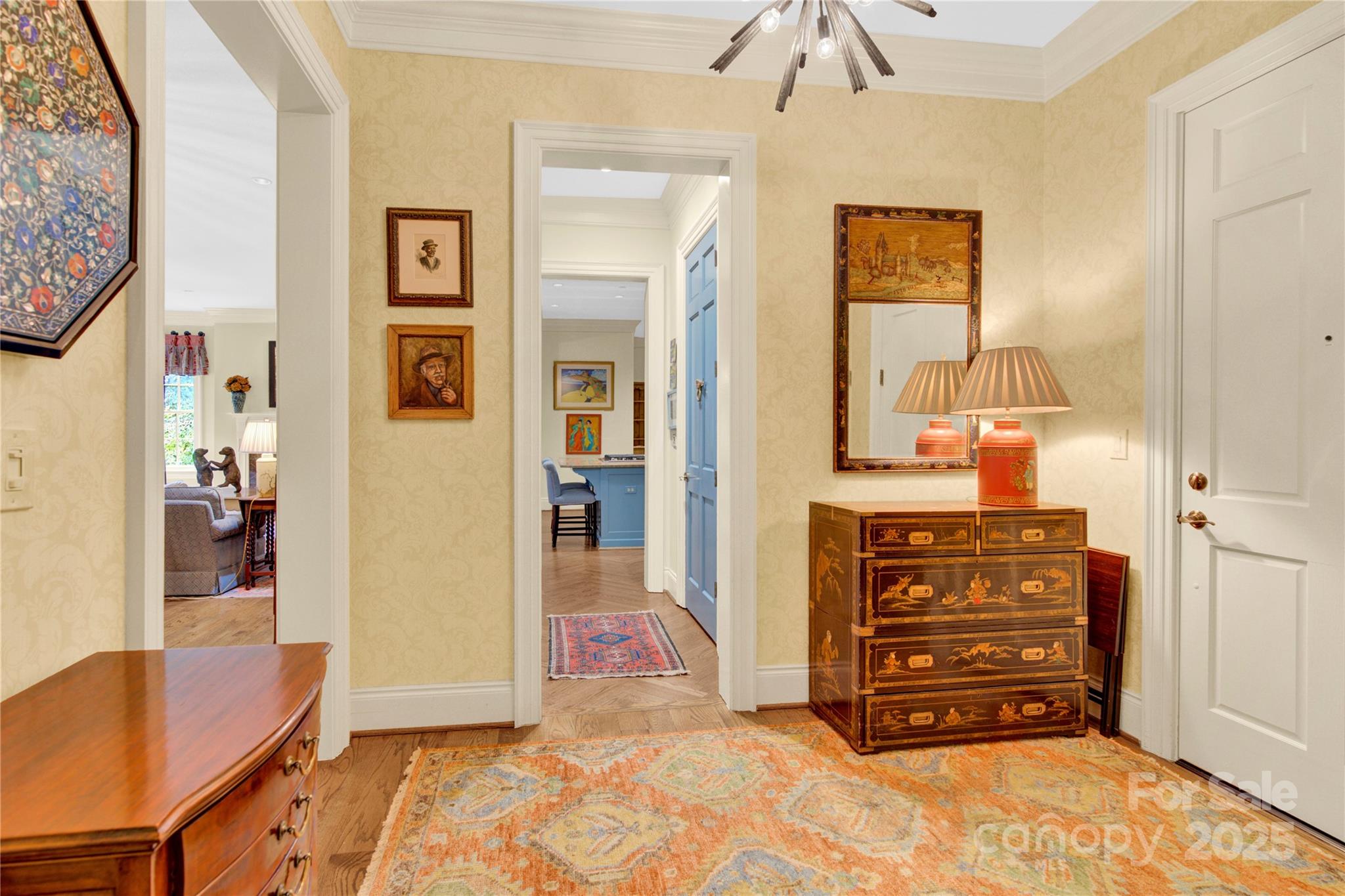 164 Cherokee Road Charlotte, NC 28207 - Photo 16 of 32 a view of bedroom with a bed and furniture