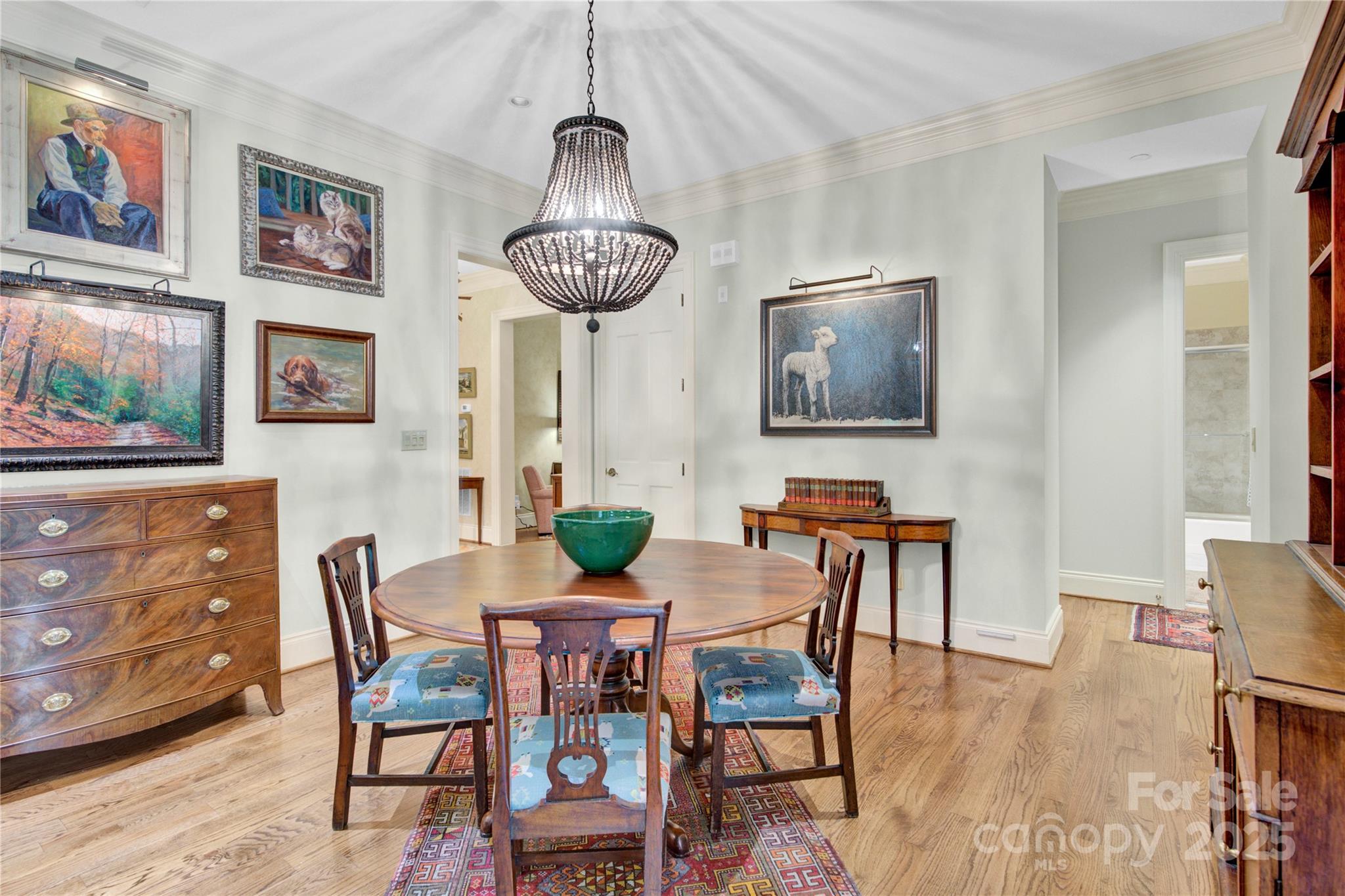 164 Cherokee Road Charlotte, NC 28207 - Photo 6 of 32 a view of a dining room with furniture