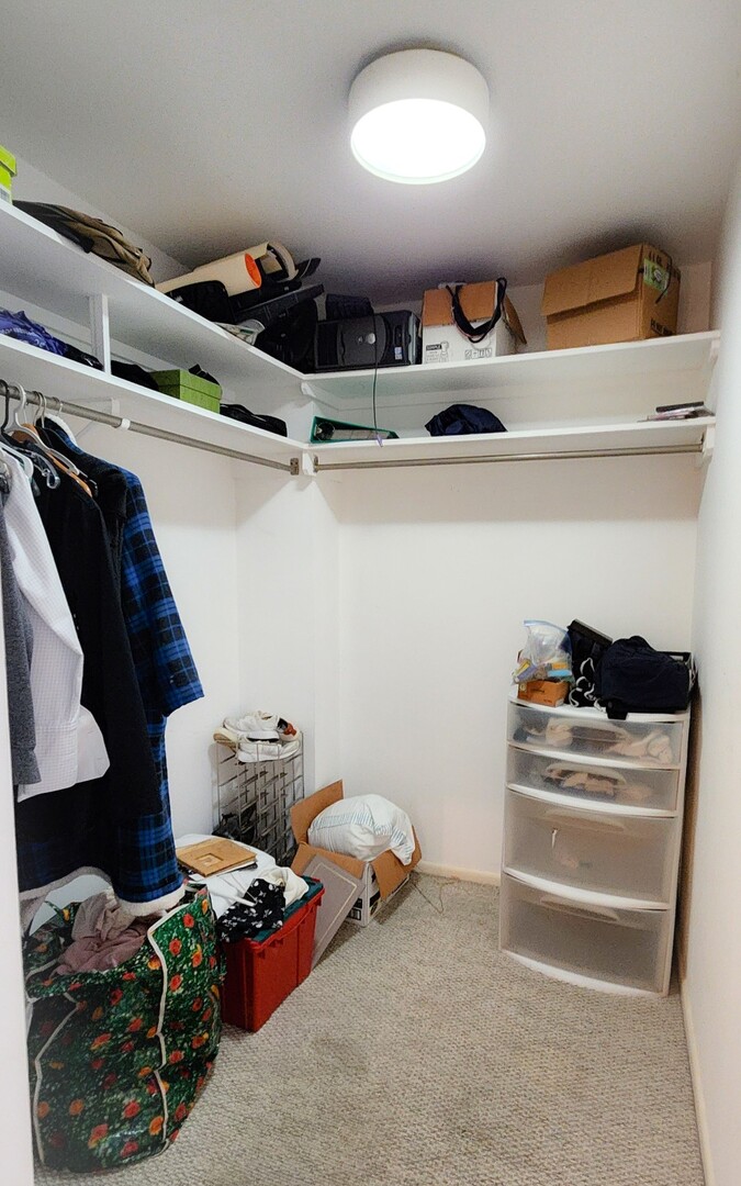 5901 North Sheridan Road, Unit 16C Chicago, IL 60660 - Photo 11 of 28 a view of walk in closet with clothes and shoes