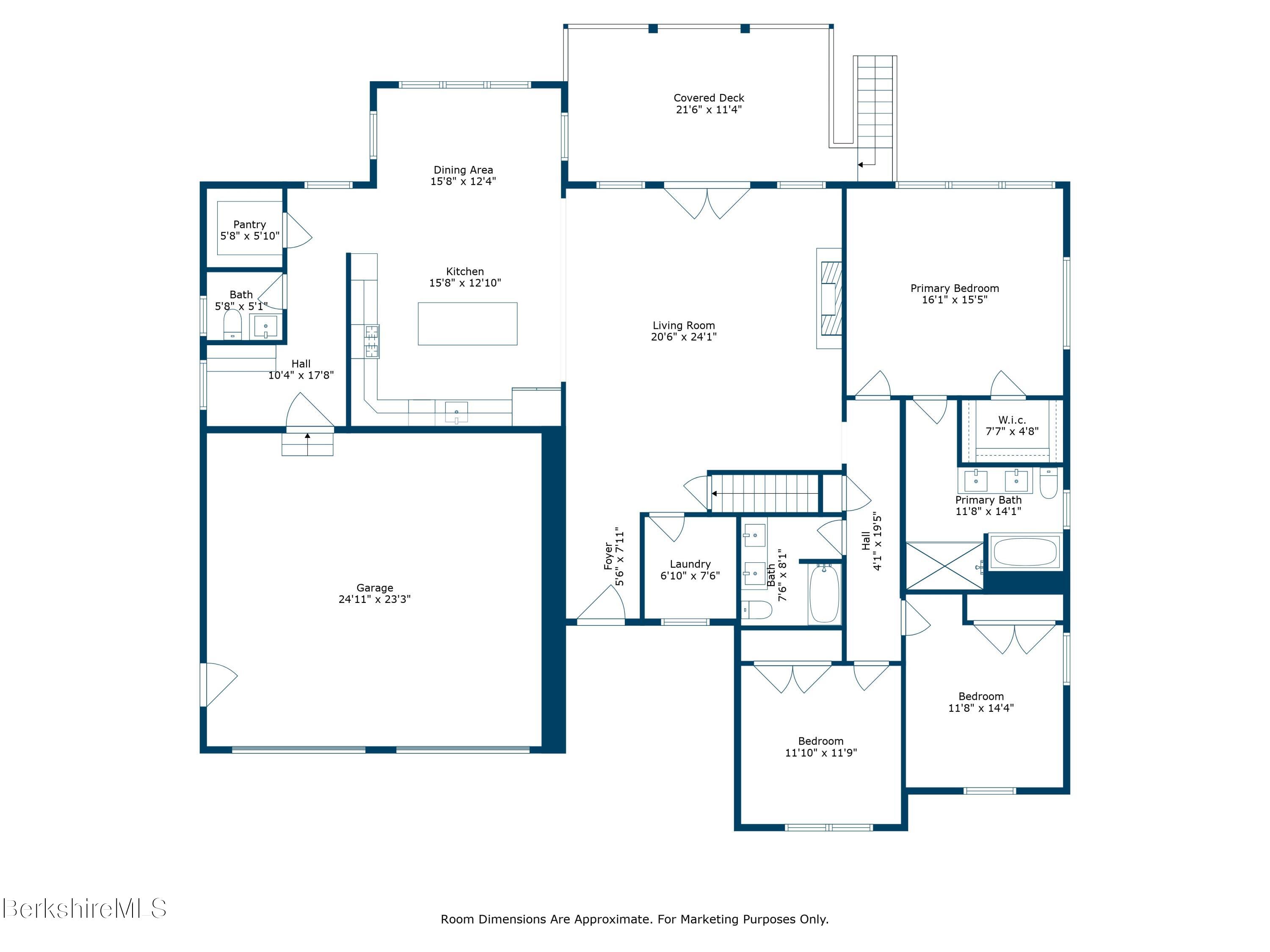 50 Mort Vining Road Southwick, MA 01077 - Photo 52 of 53 Floor plan - Main level