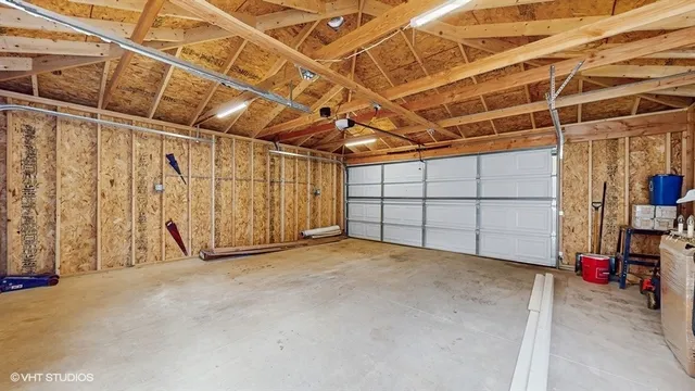 a view of garage