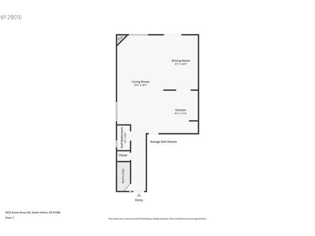 $355,000 | 3623 Green River Road, Sweet Home, OR 97386
