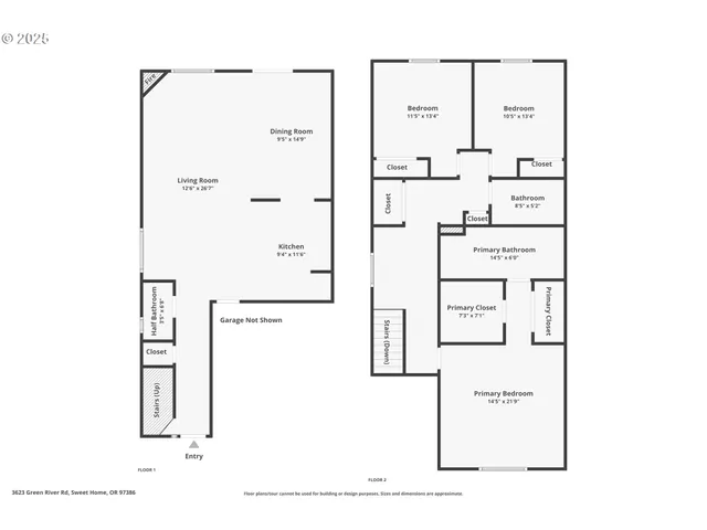 $355,000 | 3623 Green River Road, Sweet Home, OR 97386