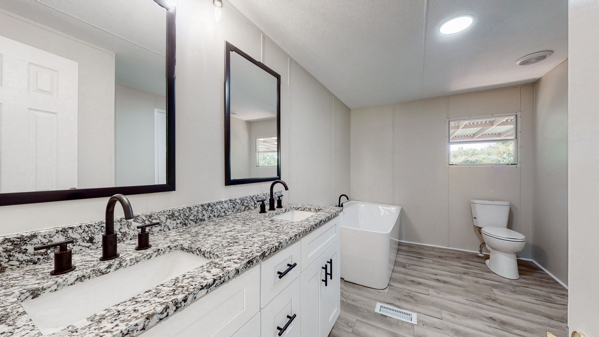 5023 Benders Ferry Road Mount Juliet, TN 37122 - Photo 37 of 62 a bathroom with a granite countertop sink and a mirror