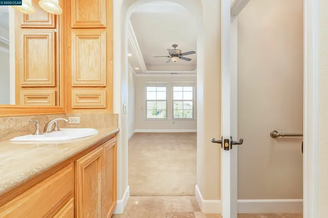 a view of a room with rack on the wall