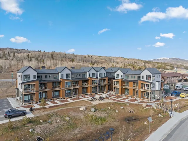 a view of a city that has tall buildings