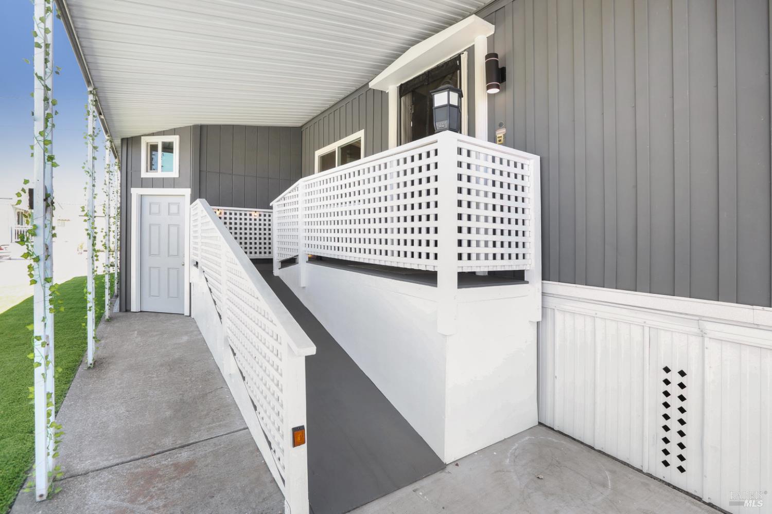 236 Reed Circle Napa, CA 94558 - Photo 6 of 22 Wheel chair access ramp to front door