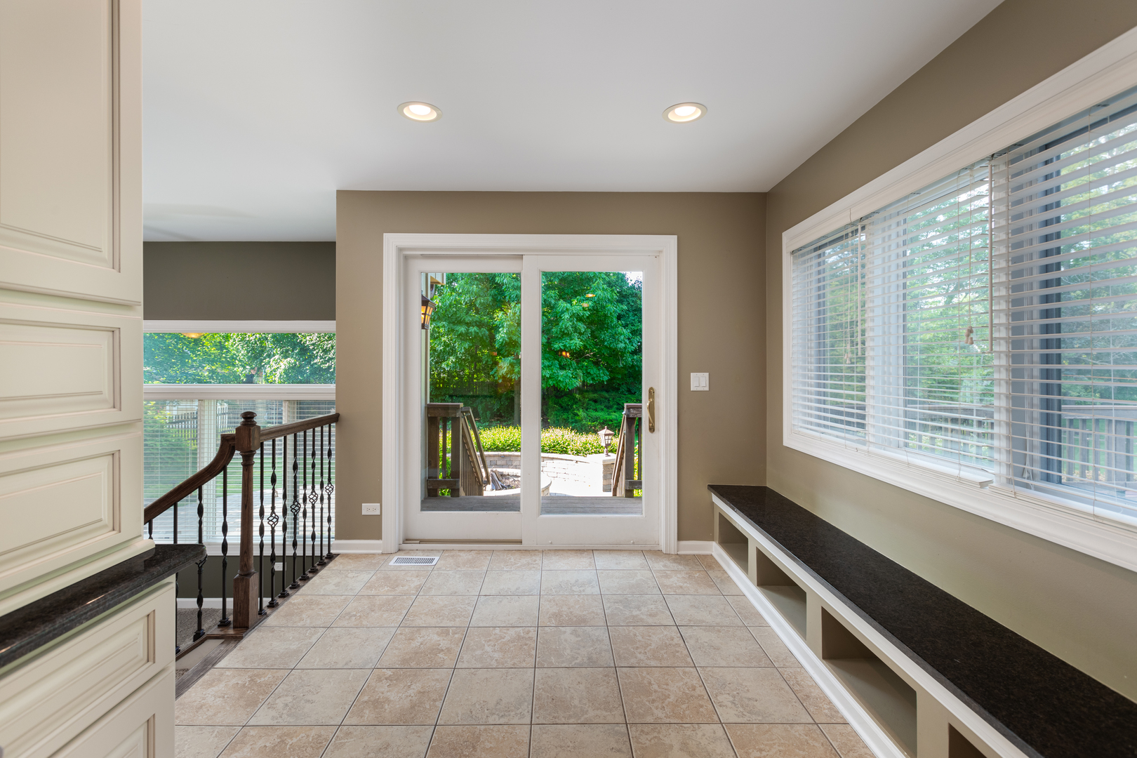 729 East Bauer Road Naperville, IL 60563 - Photo 13 of 57 a view of a room with balcony and windows
