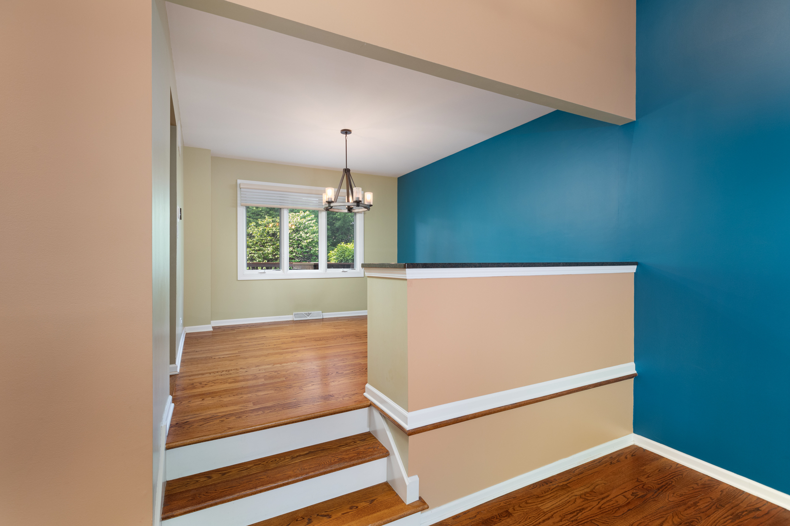 729 East Bauer Road Naperville, IL 60563 - Photo 17 of 57 a view of an empty room with a window