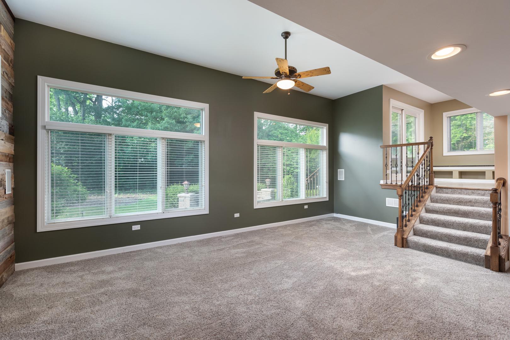 729 East Bauer Road Naperville, IL 60563 - Photo 24 of 57 a view of an empty room with a window
