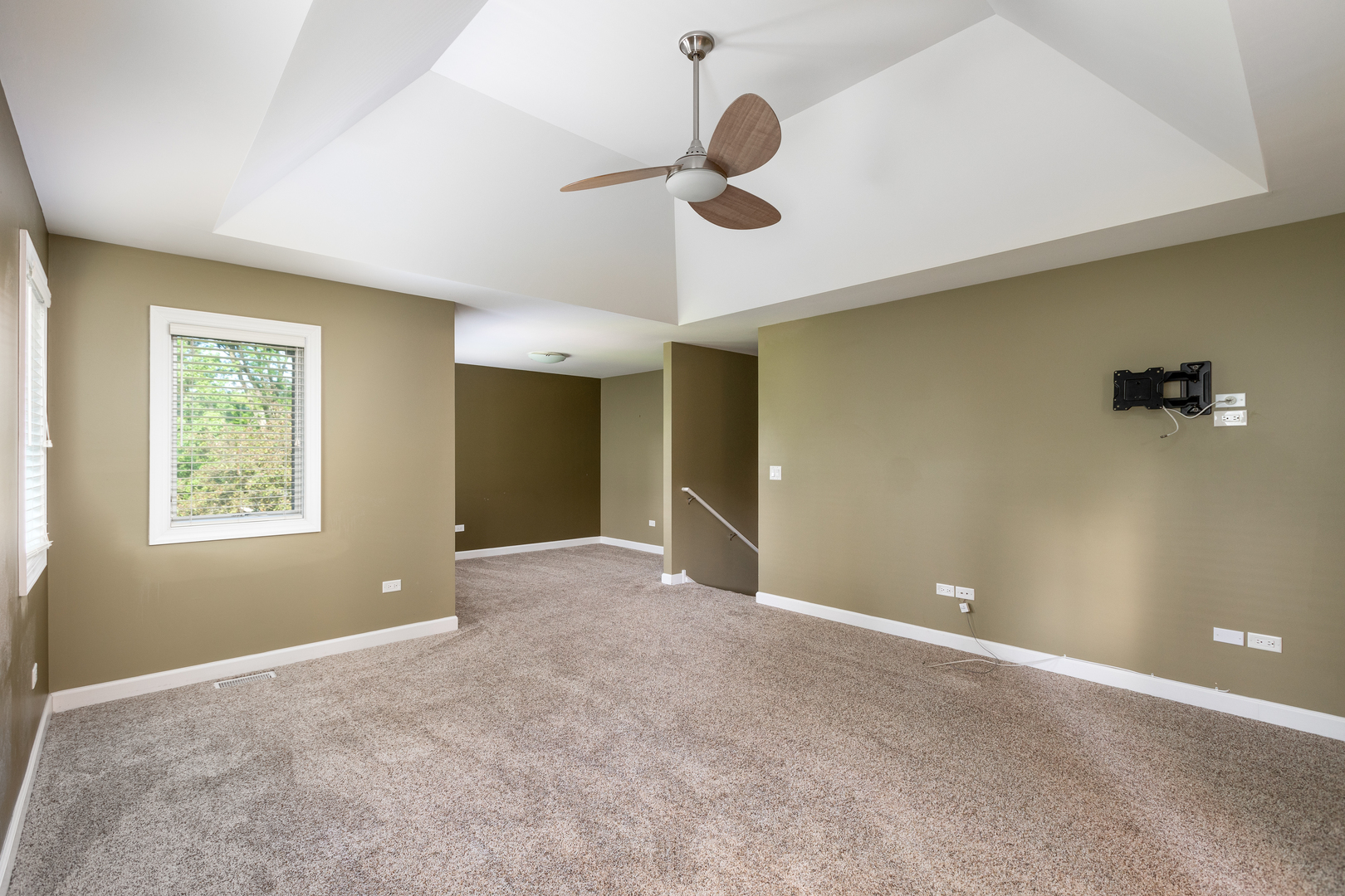 729 East Bauer Road Naperville, IL 60563 - Photo 35 of 57 a view of an empty room with a window