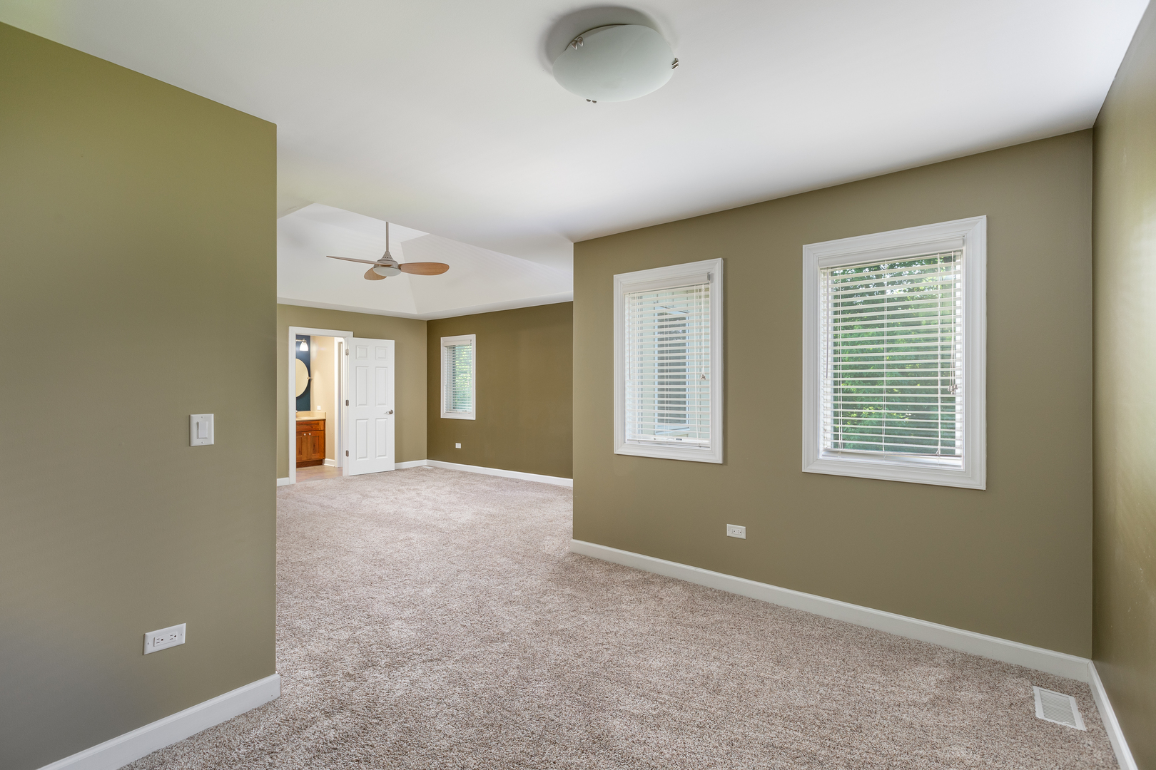 729 East Bauer Road Naperville, IL 60563 - Photo 36 of 57 a view of an empty room with a window