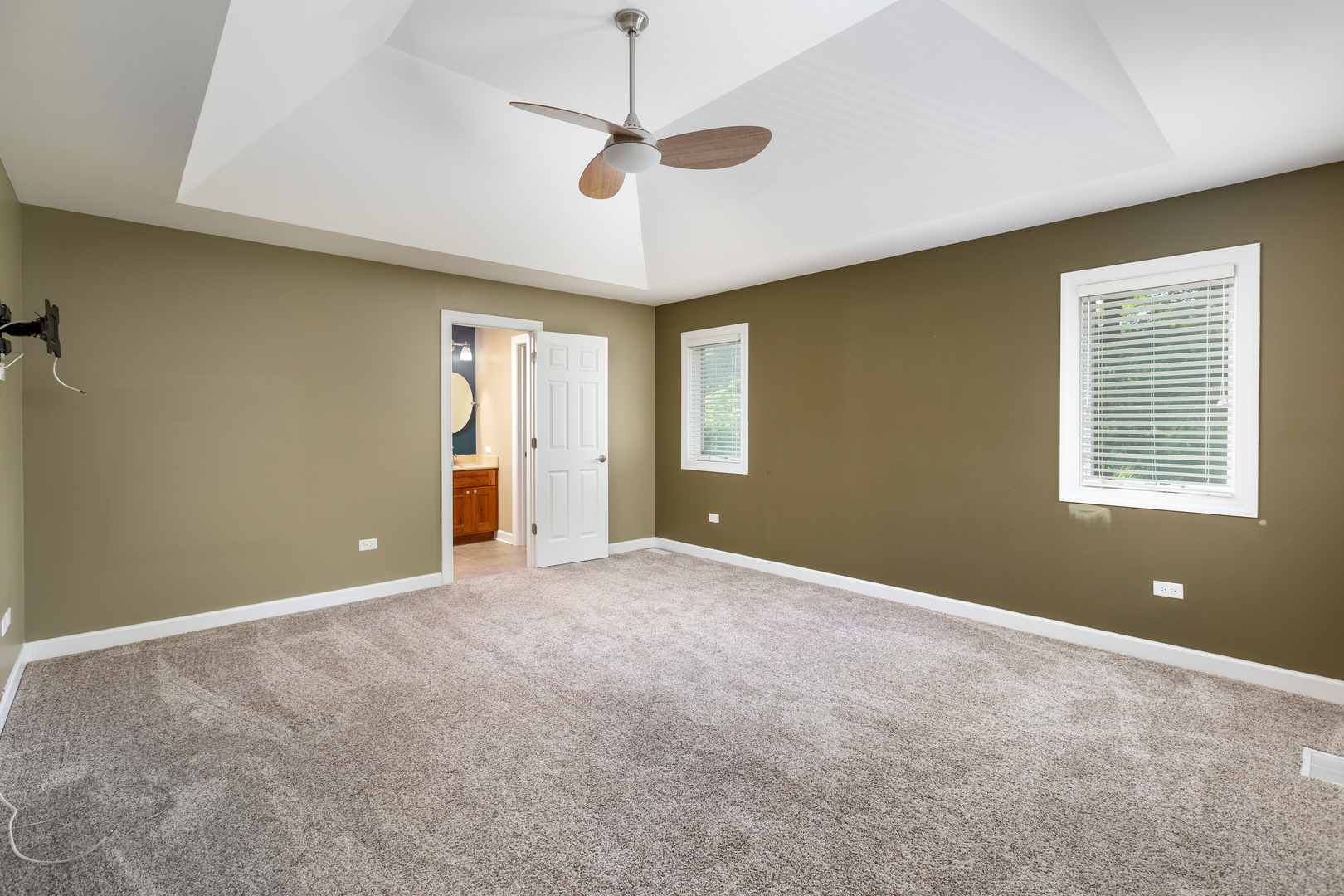 729 East Bauer Road Naperville, IL 60563 - Photo 37 of 57 a view of an empty room with a window