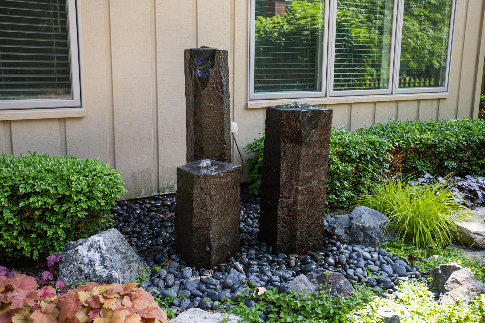 729 East Bauer Road Naperville, IL 60563 - Photo 50 of 57 a couple of potted plants in front of a house