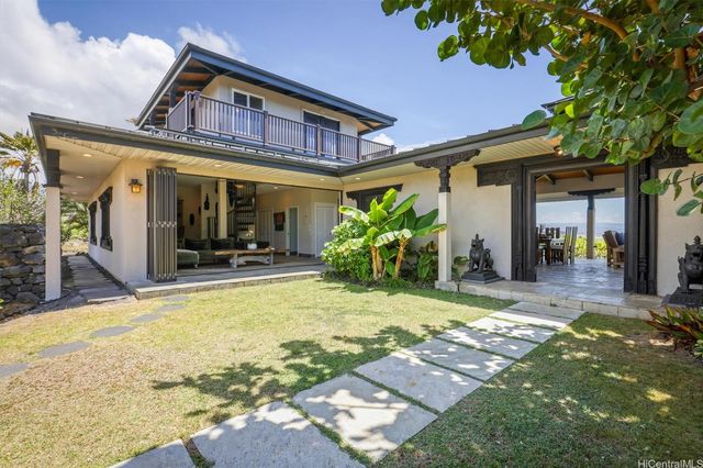 a view of a house with patio