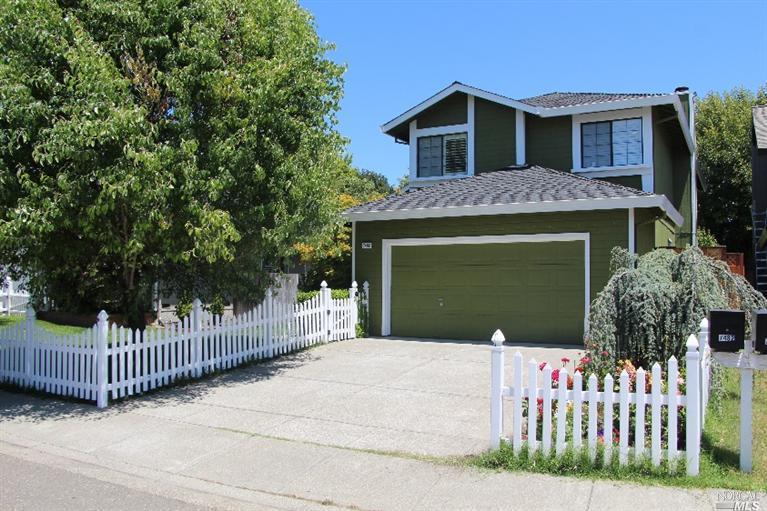 7482 Monique Place Rohnert Park, CA 94928 - Photo 1 of 1 a front view of a house with garage