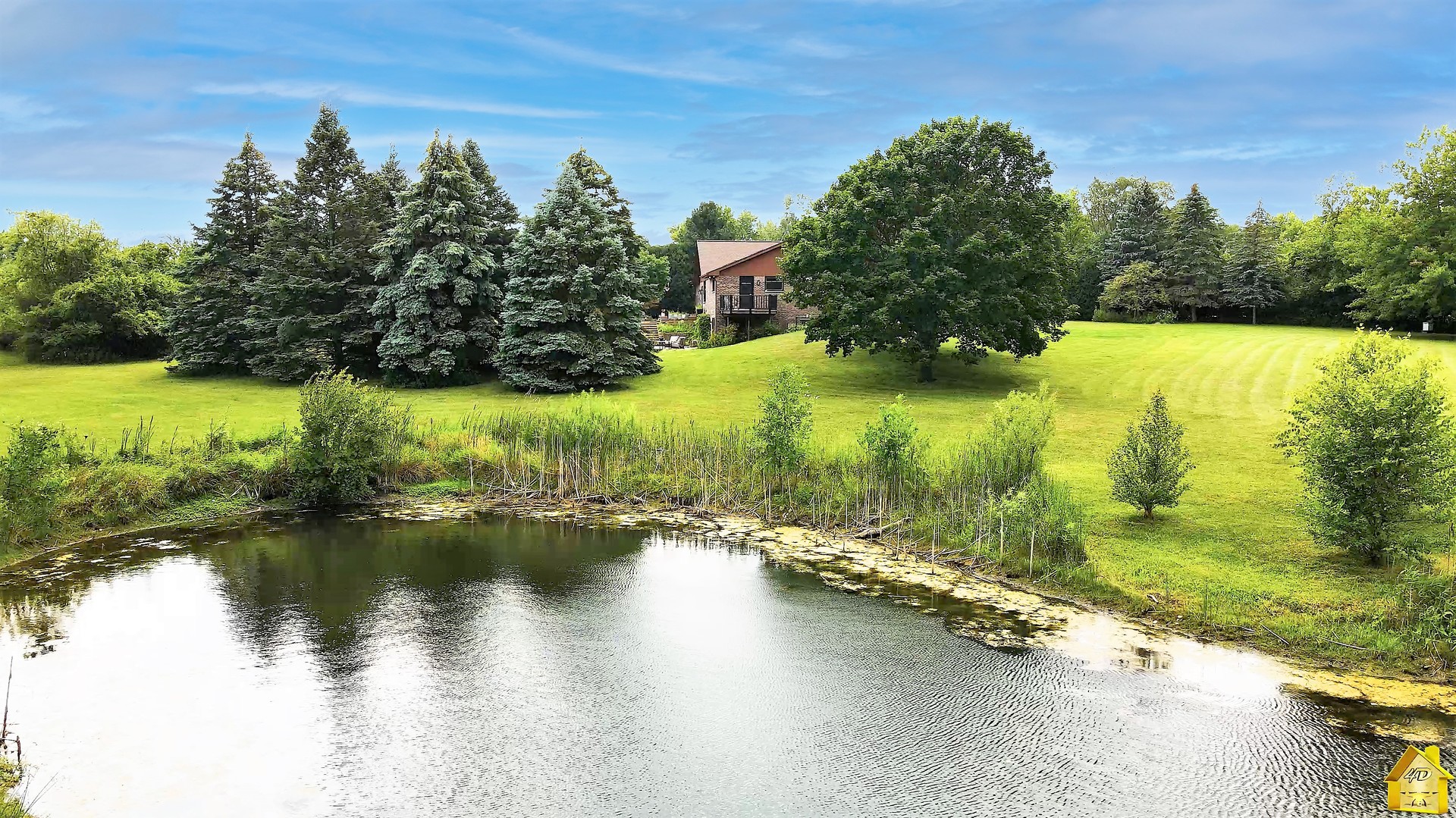 6514 Hamilton Road Huntley, IL 60142 - Photo 14 of 40 a view of a lake with houses