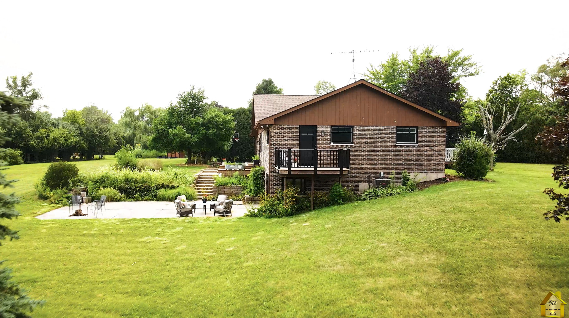 6514 Hamilton Road Huntley, IL 60142 - Photo 20 of 40 a view of a house with a yard and sitting area