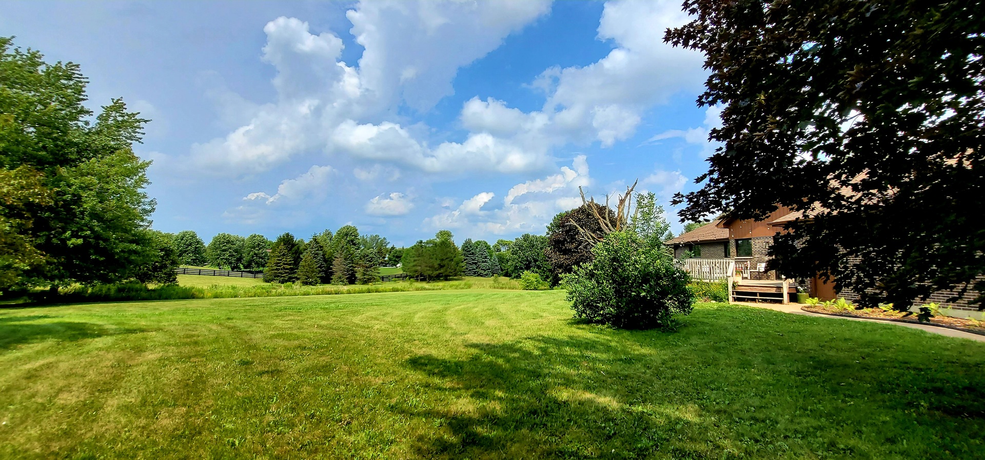 6514 Hamilton Road Huntley, IL 60142 - Photo 33 of 40 a view of a house with a big yard