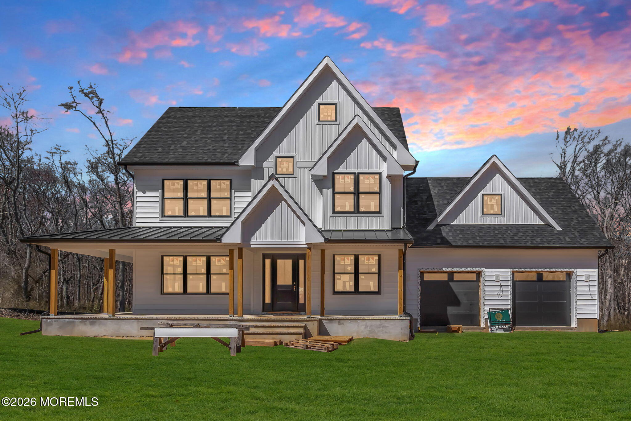 104 Back Bone Hill Road Millstone Township, NJ 08510 - Photo 2 of 26 a front view of a house with a yard