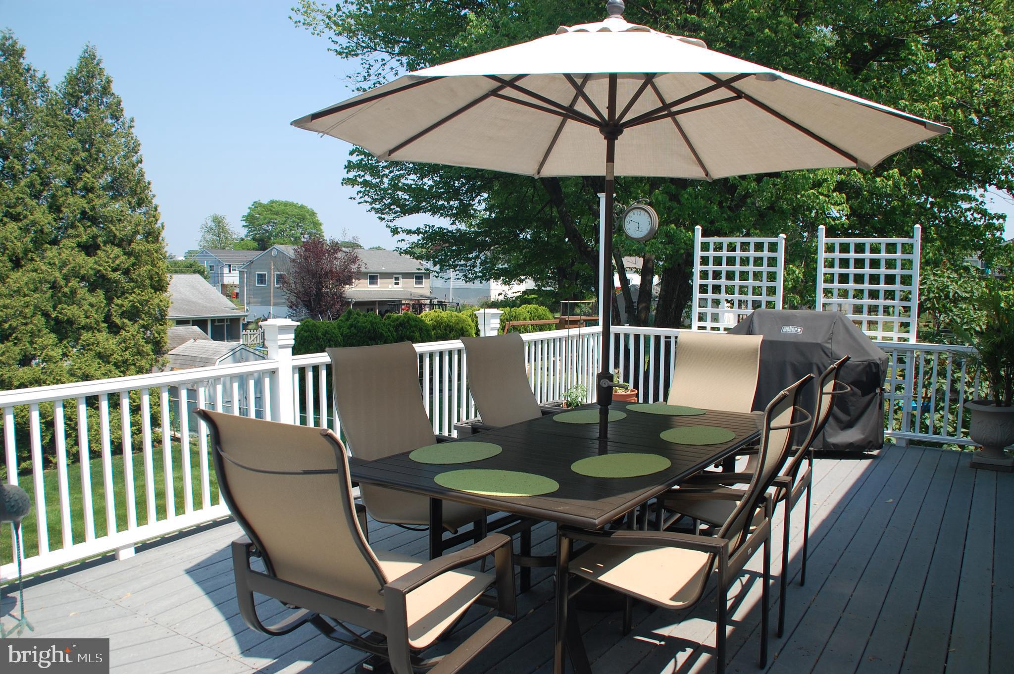 1349 Nevarc Road Warminster, PA 18974 - Photo 33 of 45 This Trex deck measures 43' x 14"!