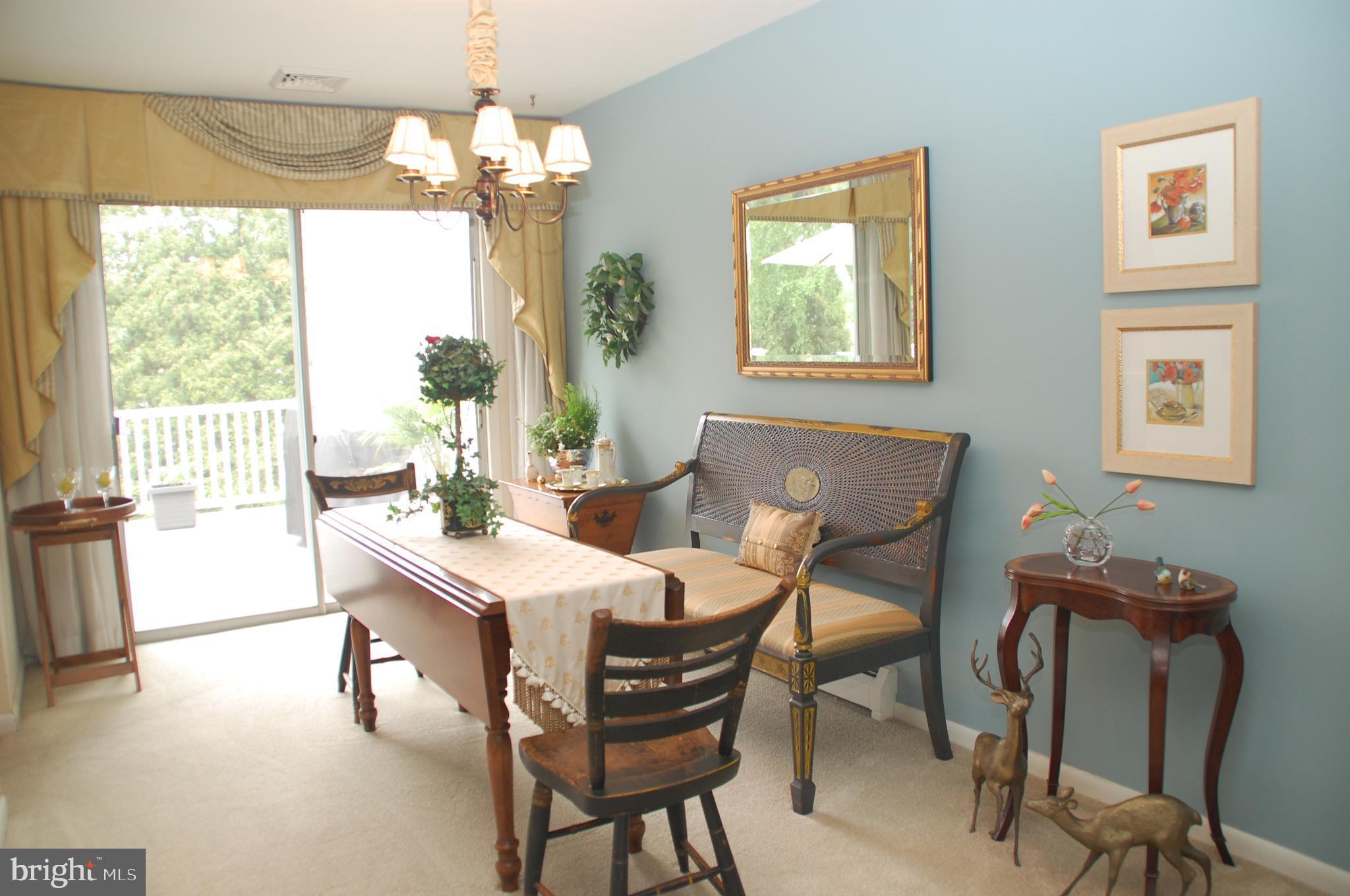 1349 Nevarc Road Warminster, PA 18974 - Photo 8 of 45 the DR with sliding glass doors to the huge deck!