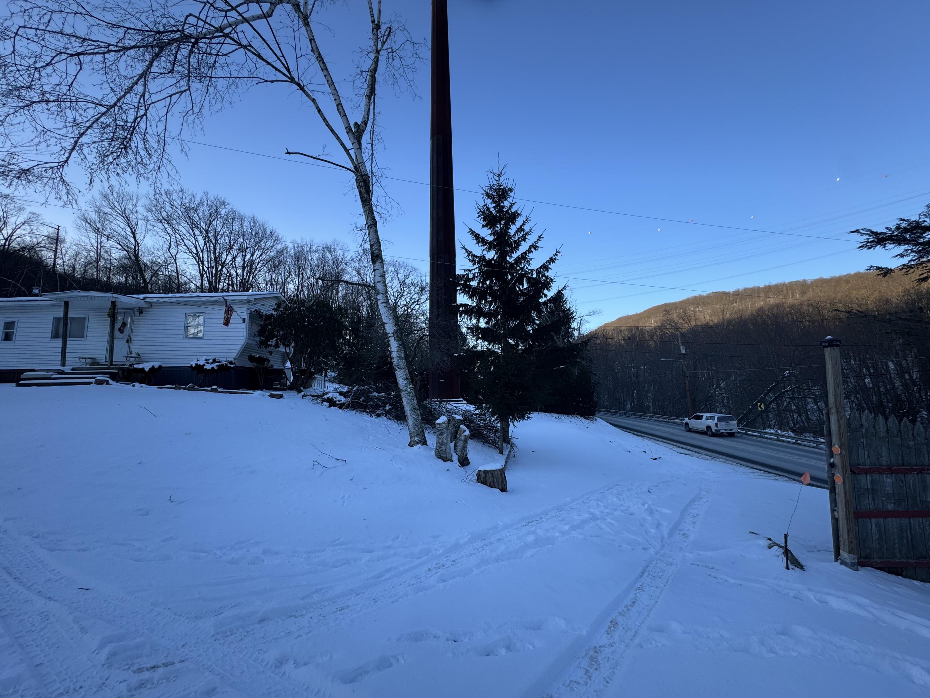 1741 Scott Road Olyphant, PA 18447 - Photo 3 of 11 a backyard of a house with table and chairs