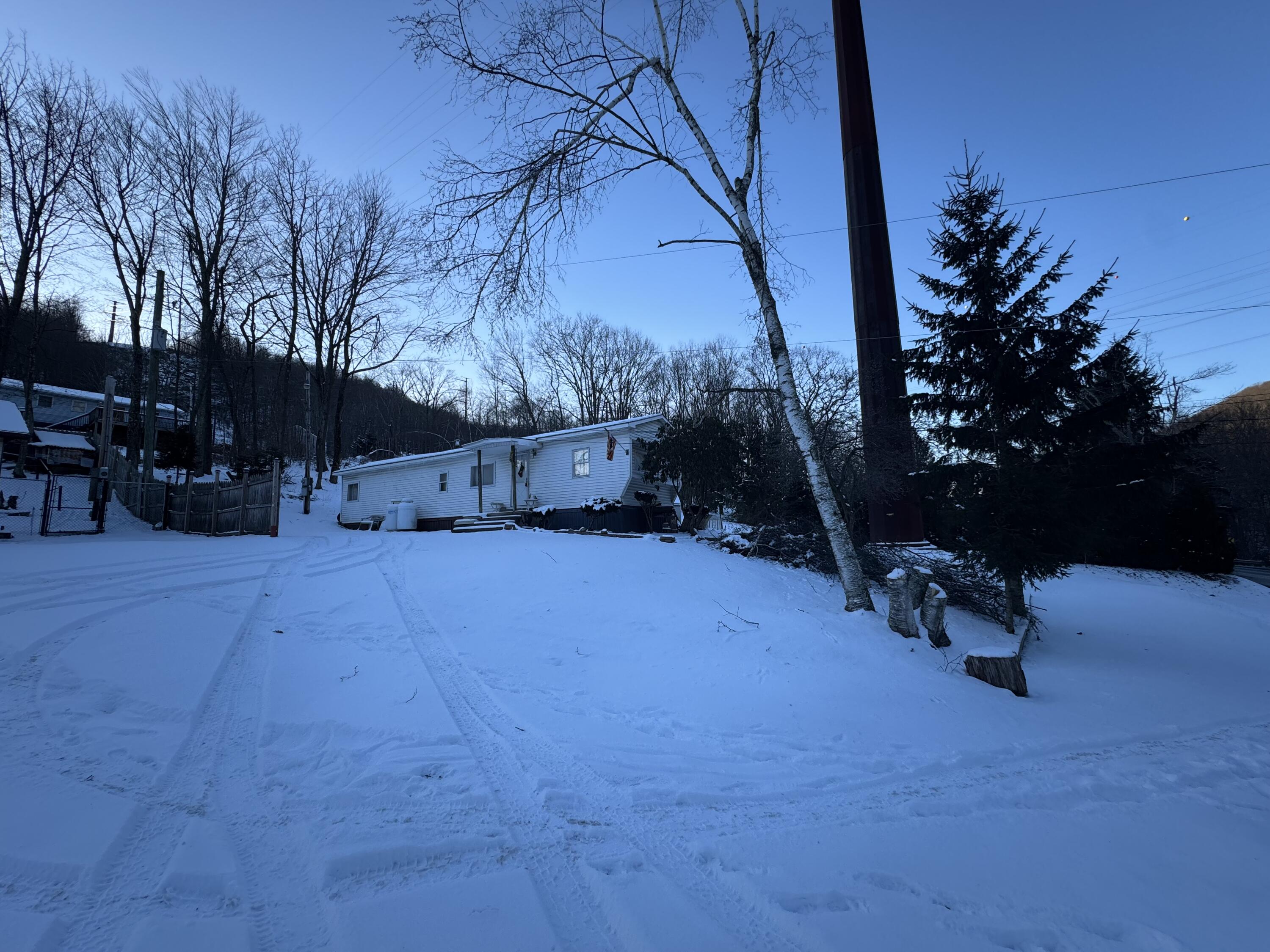 1741 Scott Road Olyphant, PA 18447 - Photo 4 of 11 a backyard of a house with table and chairs