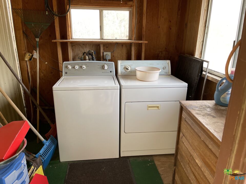 57435 Mitchell Road Anza, CA 92539 - Photo 15 of 16 a utility room with dryer and washer